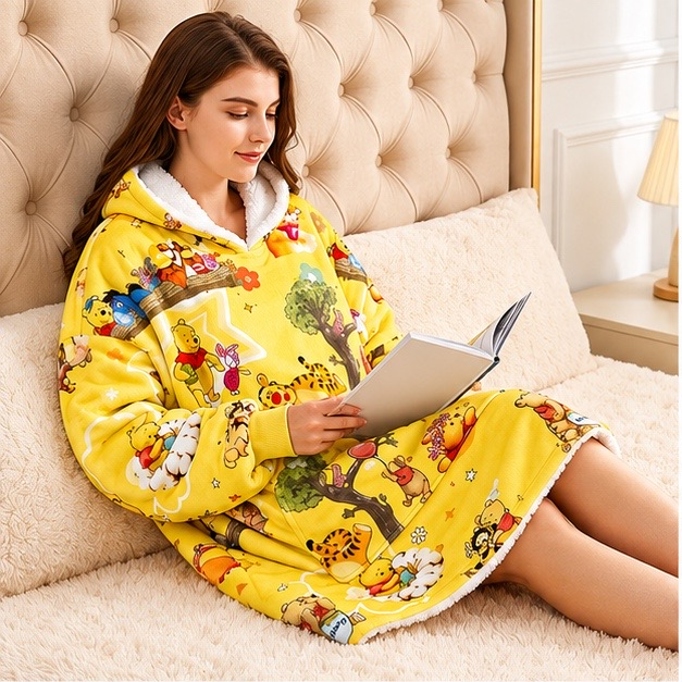 Pooh Blanket Hoodie