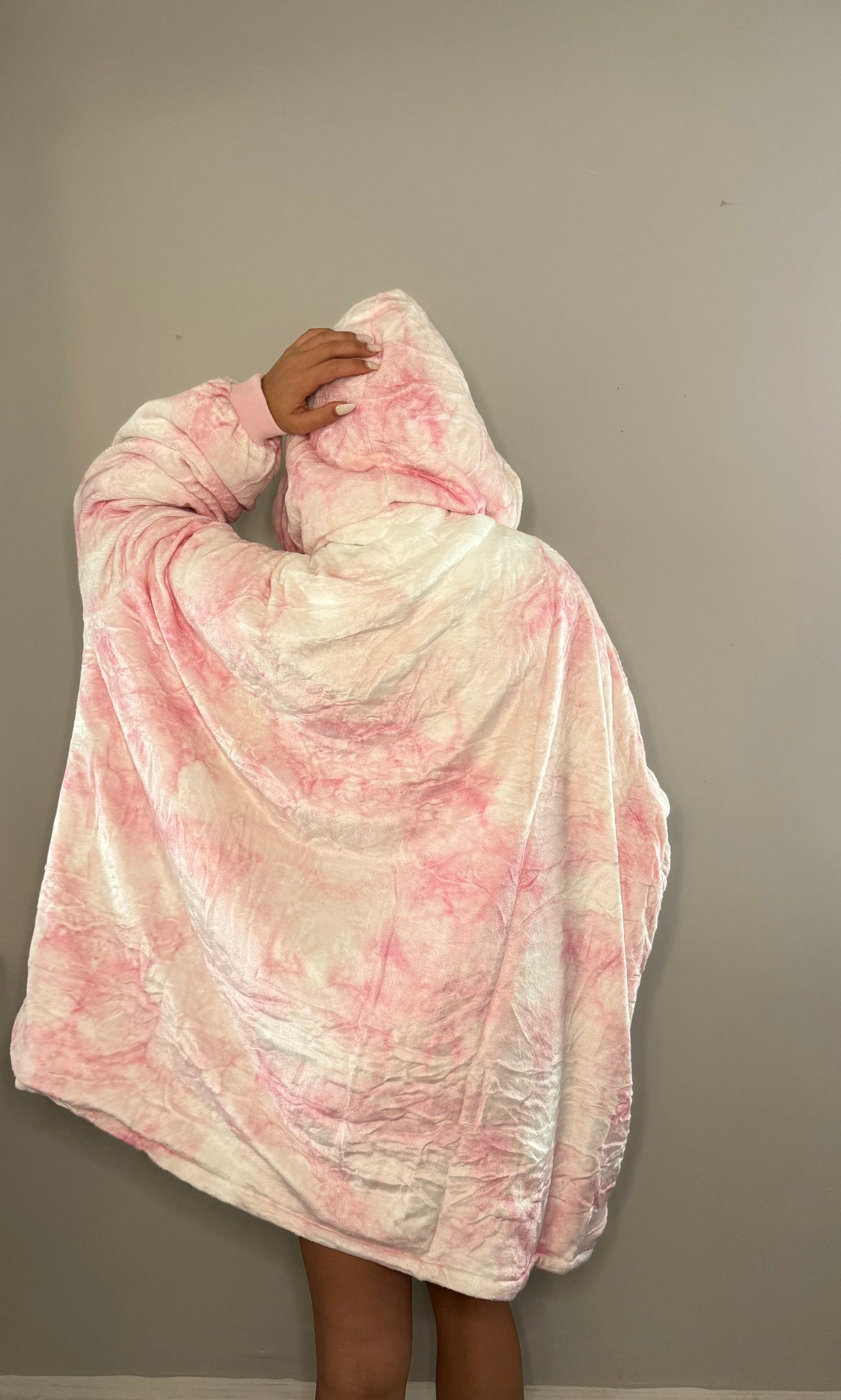 Nezuko Kamado Demon Slayer Wearable Blanket Hoodie for Kids & Adults | OLM Toys