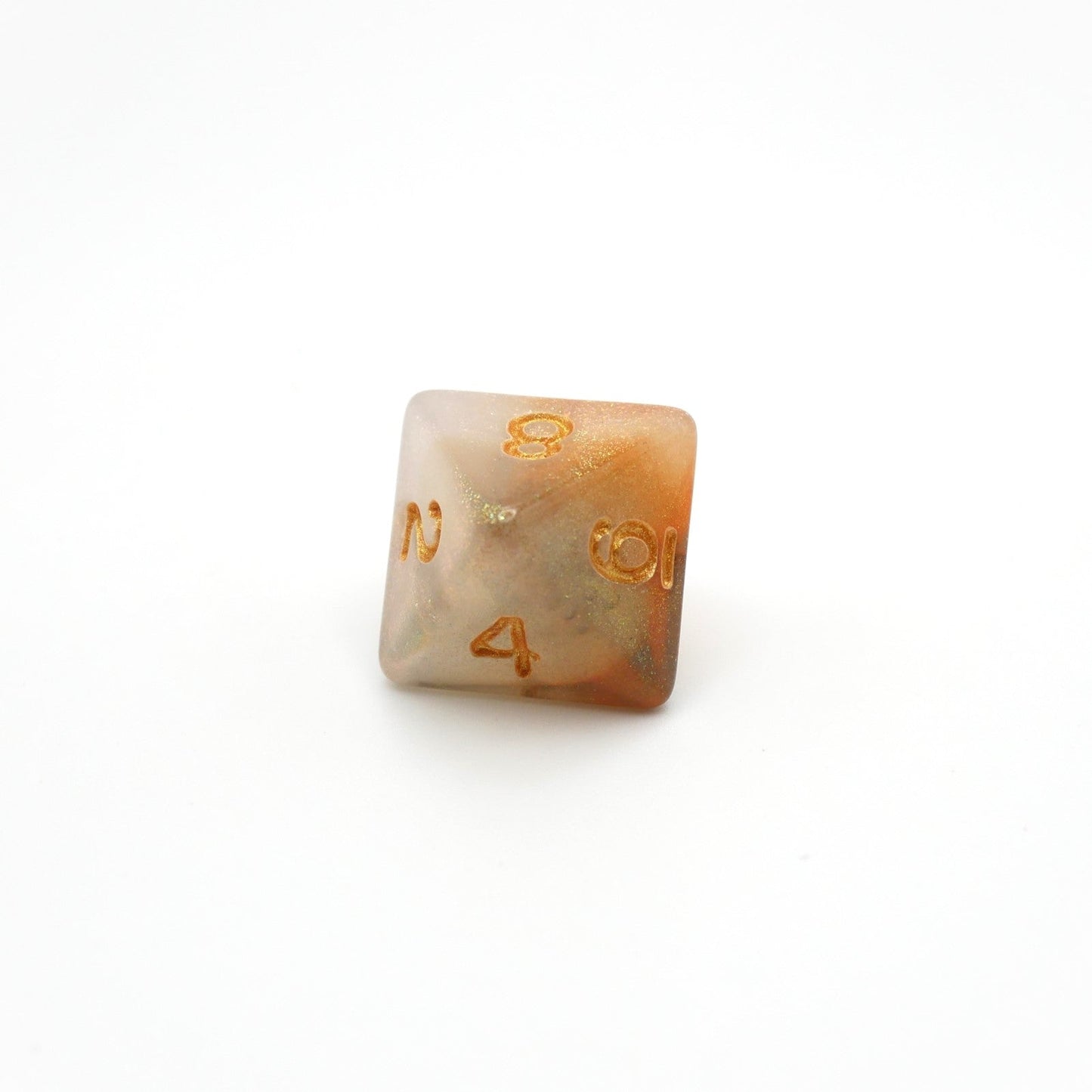 Jovian Cloud - 7 Piece DnD Dice Set | Acrylic RPG Gaming Dice