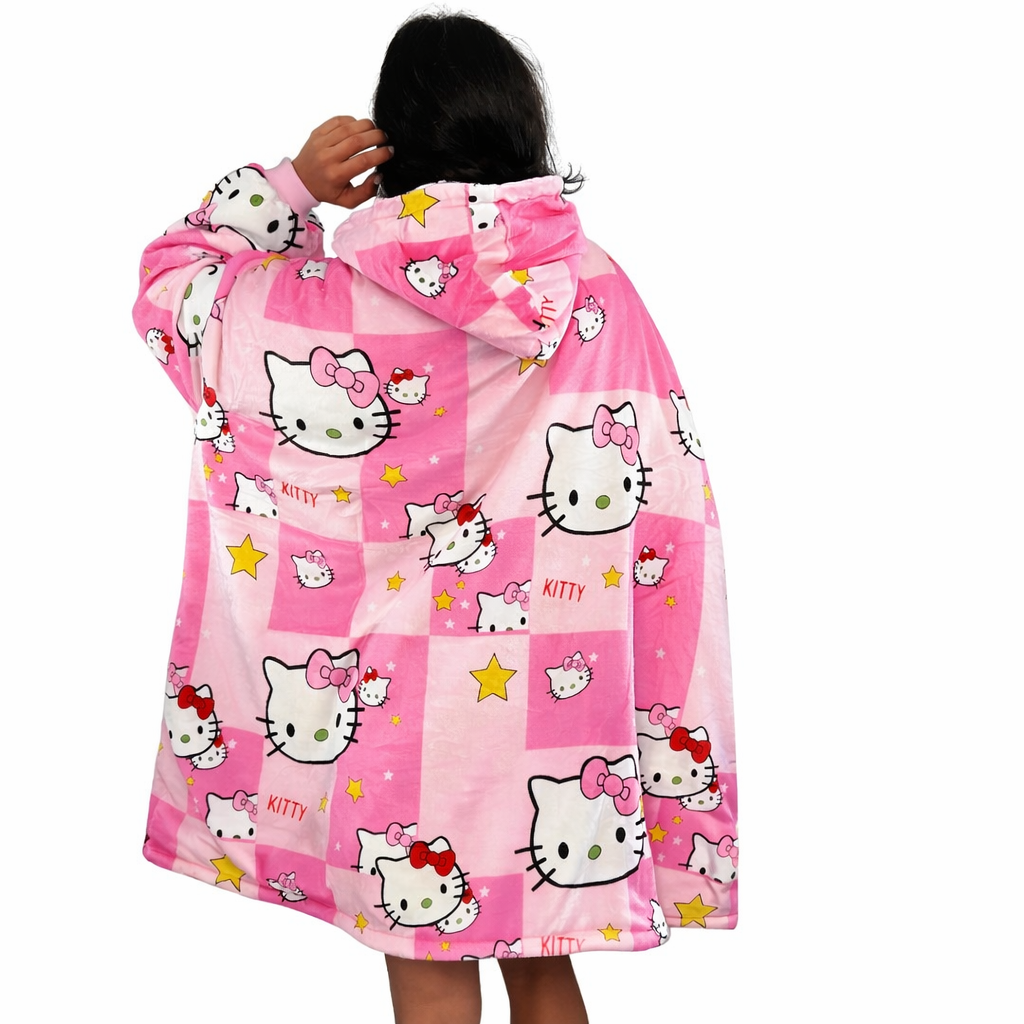 Hello Kitty Blanket Hoodie