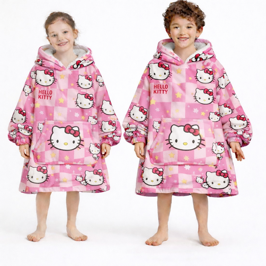 Hello Kitty Blanket Hoodie