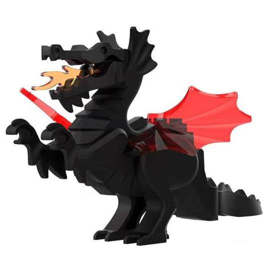 BLACK MEDIEVAL DRAGONS